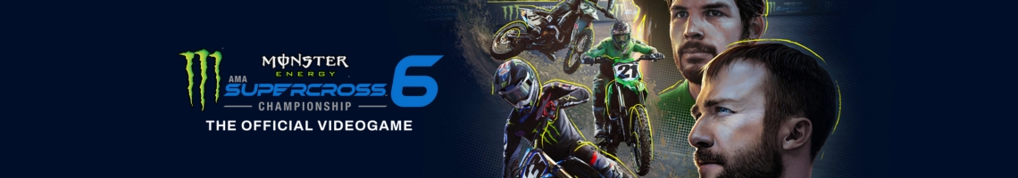 Het officiële kampioenschap motocross-spel: Monster Energy Supercross 6