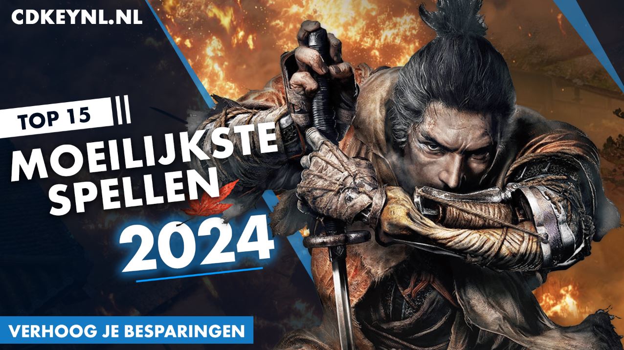 Top 15 Moeilijkste Games van 2024