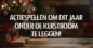 Actiespellen om dit jaar onder de kerstboom te leggen!