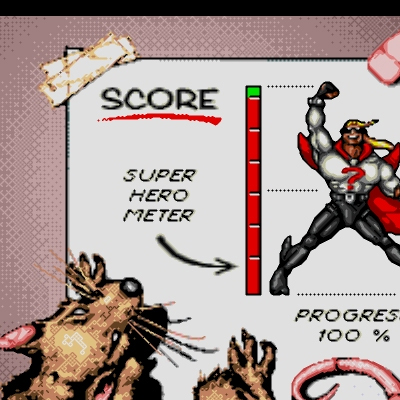 Comix Zone - Superheld Meter