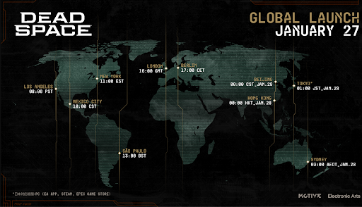 Dead Space Verschijningsdatum