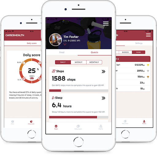 Gamer Health App