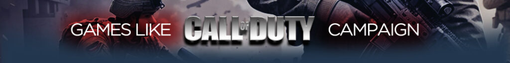 Spellen met campagne zoals Call of Duty