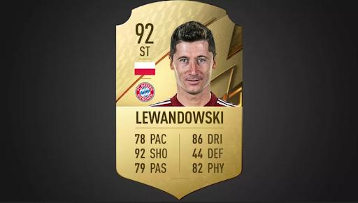 Lewandowski FIFA 22 beoordeling