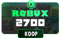 CdkeyNL 2700 Robux