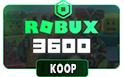 CdkeyNL 3600 Robux