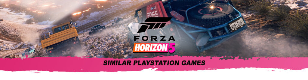 De beste spellen zoals Forza Horizon op PS4 en PS5