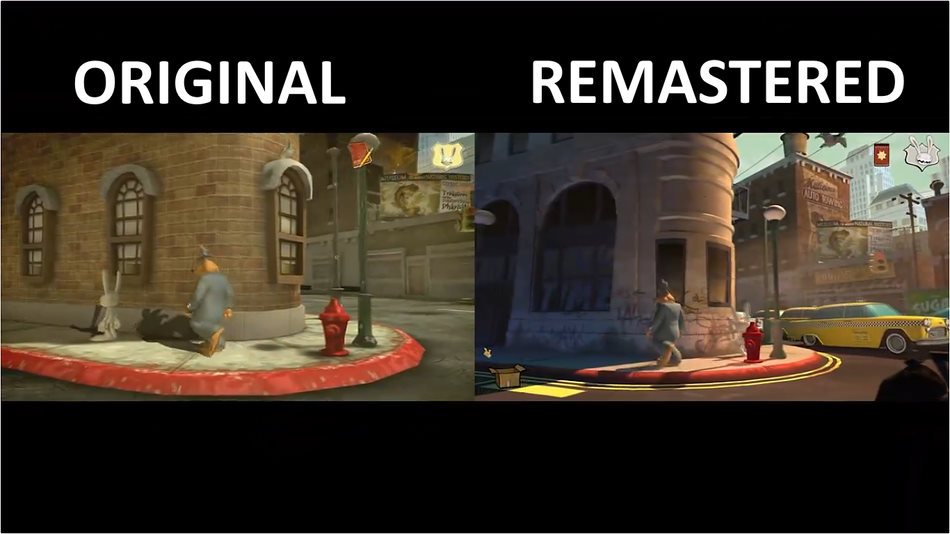 vergelijking van Sam & Max: The Devil's Playhouse original vs remaster