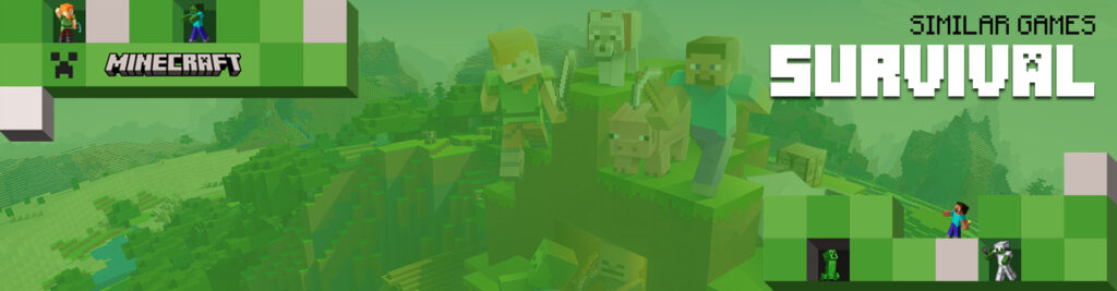 De Top Survival Games zoals Minecraft