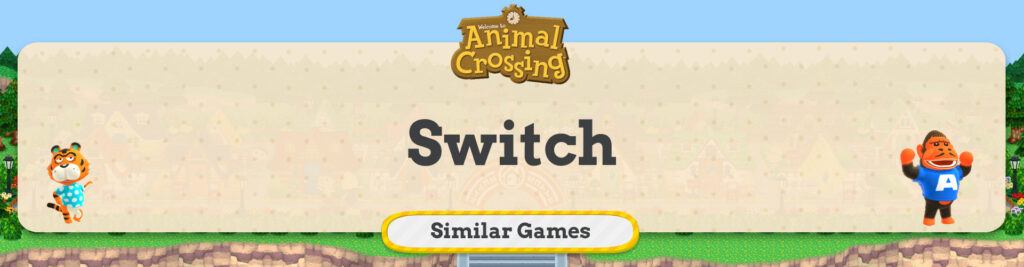 Switch-spellen zoals Animal Crossing