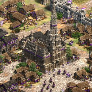 Age of Empires 2 Definitive Edition Lords of the West Stadscentrum