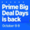 Amazon Prime Day in oktober vindt over een week weer plaats!