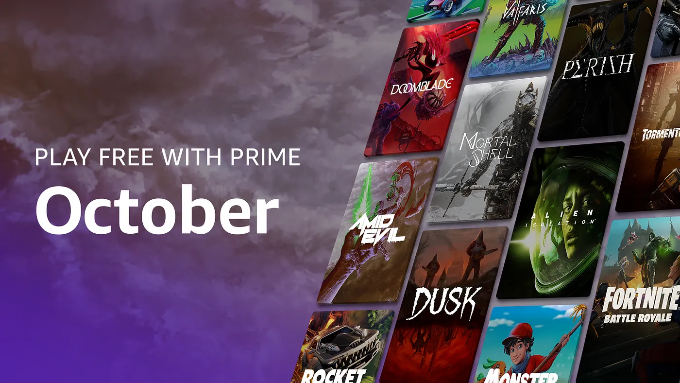 Prime Games Van Amazon Luna Oktober