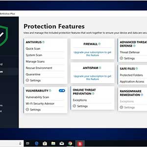 Bitdefender Antivirus Plus Beschermingseigenschappen