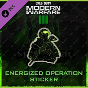 COD MW3 Energized Operation Sticker