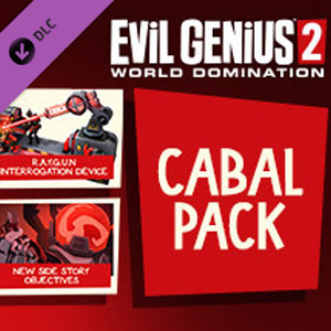 Koop Evil Genius 2 Cabal Pack CD Key Goedkoop Vergelijk de Prijzen