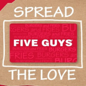 Five Guys Gift Card