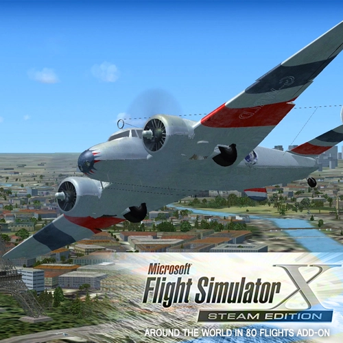 FSX Steam Edition Around The World In 80 Flights Add-On