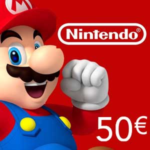 Nintendo eShop 50 Euro Kaart Prijsvergelijker