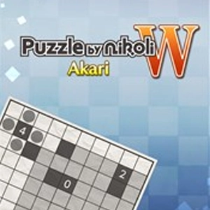 Puzzle by Nikoli W Akari