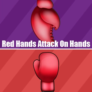 Red Hands Attack On Hands