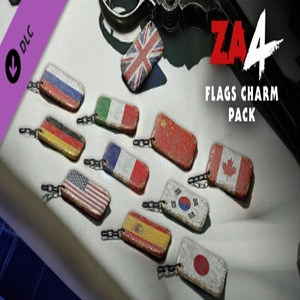 Zombie Army 4 Flags Charm Pack