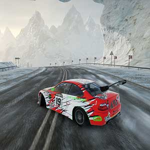 CarX Drift Racing Online Besneeuwd spoor