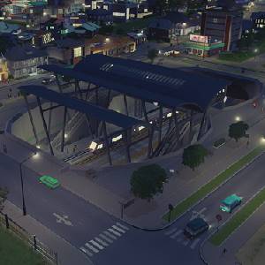 Cities Skylines Content Creator Pack Train Stations Verzonken omleiding