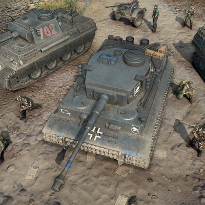 Company of Heroes 3 Duitse Tank Divisie