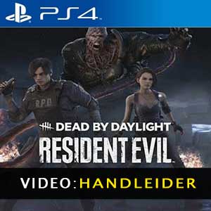 Dead by Daylight Resident Evil Chapter PS4 Video-opname