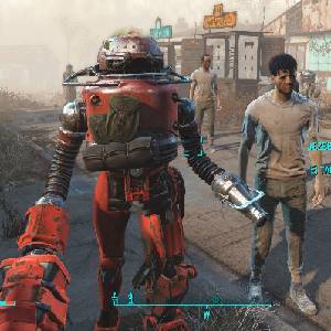 Fallout 4 Automatron - Interact