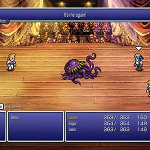 Final Fantasy 6 - Turn-based gevecht