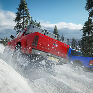 Forza Horizon 4 Sneeuw