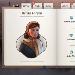 Gerda A Flame in Winter - Karakterstatus