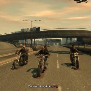 Grand Theft Auto Liberty City - Motorbende