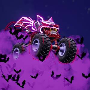 Hot Wheels Monster Trucks Stunt Mayhem - Vleermuizen