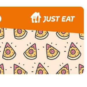 Just Eat Gift Card 50 euro Kaart