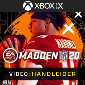 Madden NFL 20 Xbox series X Video-opname