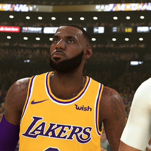 NBA 2K20 - LeBron James en Anthony Davis