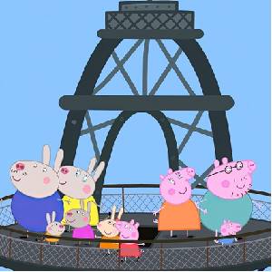Peppa Pig World Adventures Eiffeltoren