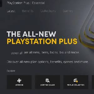 PLAYSTATION PLUS ESSENTIAL - Menutab