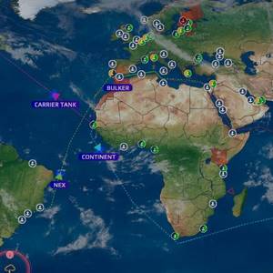 SeaOrama World of Shipping - Kaart