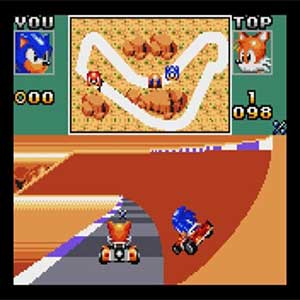 Sonic Origins Plus - Woestijnweg