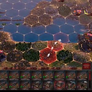 Strategic Mind Blitzkrieg Hex Kaart