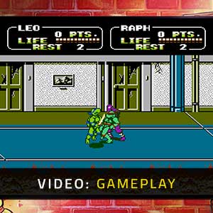 Teenage Mutant Ninja Turtles The Cowabunga Collection - Gameplay Video