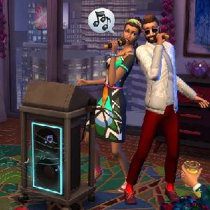 The Sims 4 City Living - Karaoke