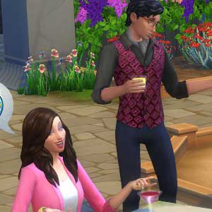 The Sims 4 Romantic Garden Stuff tuinbijeenkomst