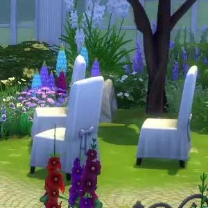 The Sims 4 Romantic Garden Stuff tuin