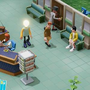 Two Point Hospital - Receptie