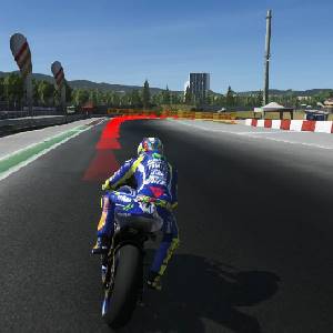 Valentino Rossi The Game - Rijlijnindicator